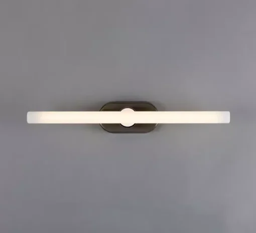 Applique de salle de bain, Valencia Single, argent antique, L16cm, H8,5cm - Mullan Lighting