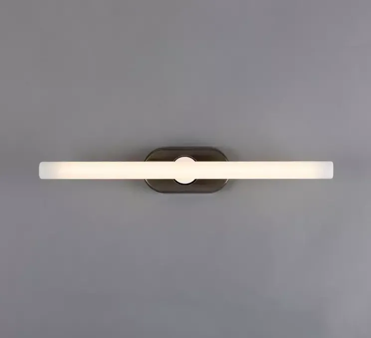 Applique de salle de bain, Valencia Single, argent antique, L16cm, H8,5cm - Mullan Lighting