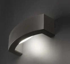 Applique*Faro Applique d'extérieur, Ancora, , IP44, L26cm, H9cm - noir