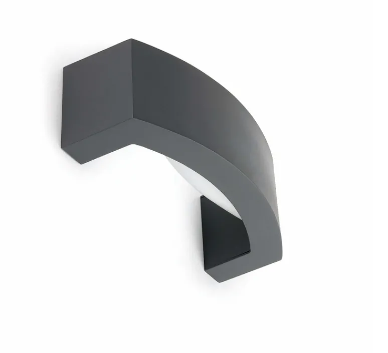 Applique*Faro Applique d'extérieur, Ancora, , IP44, L26cm, H9cm - noir