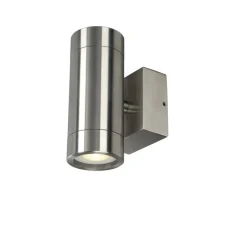 Applique d'extérieur, Astina Steel, inox, IP44, L7.5cm, H15cm - SLV