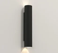 Applique*Astro Applique d'extérieur, Ava 400, , IP44, L7,5cm, H40cm - noir texturé