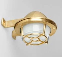 Applique*Zangra Applique d'extérieur, bach, , IP64, L14cm, H10cm - laiton