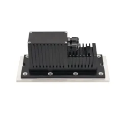 Applique*SLV Applique d'extérieur, BRICK, , IP65, LED, 3000K, 950 lm, L21cm, H9,1cm - noir