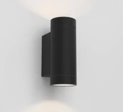 Applique*Astro Applique d'extérieur, Dartmouth Twin, , IP54, L6,5cm, H16,5cm - Noir