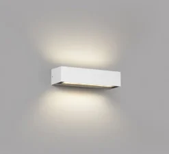 Applique*Faro Applique d'extérieur, DORO-13 , , IP65, LED, 3000K, 1000lm, L22,2cm, H7cm - blanc