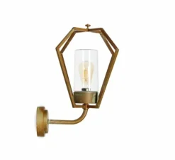 Applique*Moretti Luce Applique d'extérieur, Gemstone 3450, , IP44, L33cm, H48cm - Laiton vieilli