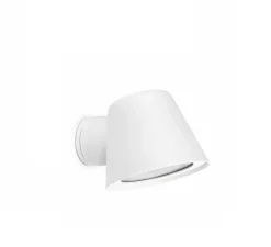 Applique*Faro Applique d'extérieur, Gina, IP44, , Ø11,5cm - blanc
