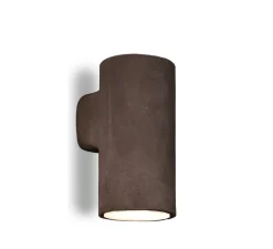 Applique d'extérieur, Hans, argile noir, IP55, Ø13cm, H19cm - Toscot