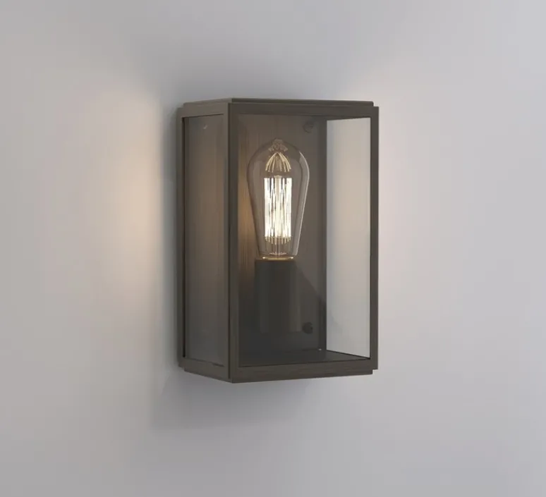 Applique*Astro Applique d'extérieur, Homefield 160, , IP44, L16cm, H25cm - bronze