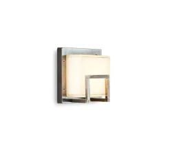 Applique*Moretti Luce Applique d'extérieur, Ice Cubic square 3407, , IP65, L16,2cm, H16,2cm - antique nickel
