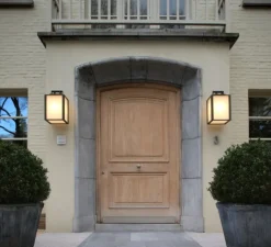 Applique*Modular Applique d'extérieur, Kabaz, , IP44, L30cm, H41cm - vert kaki