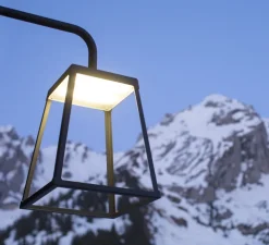 Applique d'extérieur, Lampiok 4 N° 1, Gris noir, IP65, LED, 3000K, 4794 lm, L45,2cm, H88,3cm - Roger Pradier