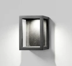 Applique*Light Point Applique d'extérieur, Lantern W1, , LED, IP54, L11,2cm, H14cm - noir