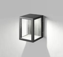 Applique*Light Point Applique d'extérieur, Lantern W1, , LED, IP54, L11,2cm, H14cm - noir