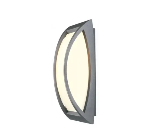 Applique*SLV Applique d'extérieur, Meridian, , IP54, L14cm, H38cm - anthracite