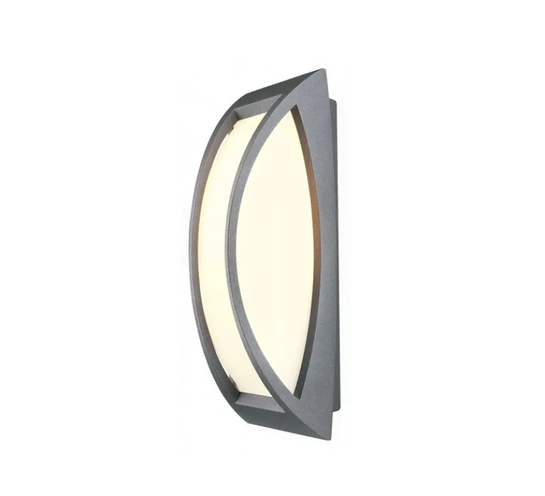 Applique*SLV Applique d'extérieur, Meridian, , IP54, L14cm, H38cm - anthracite