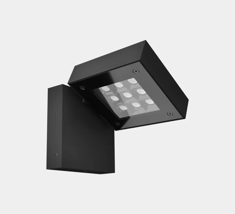 Applique*LEDS C4 Applique d'extérieur, Modis Single, , IP66, LED, 3000K, 1809 lm, L14cm, H30cm - noir