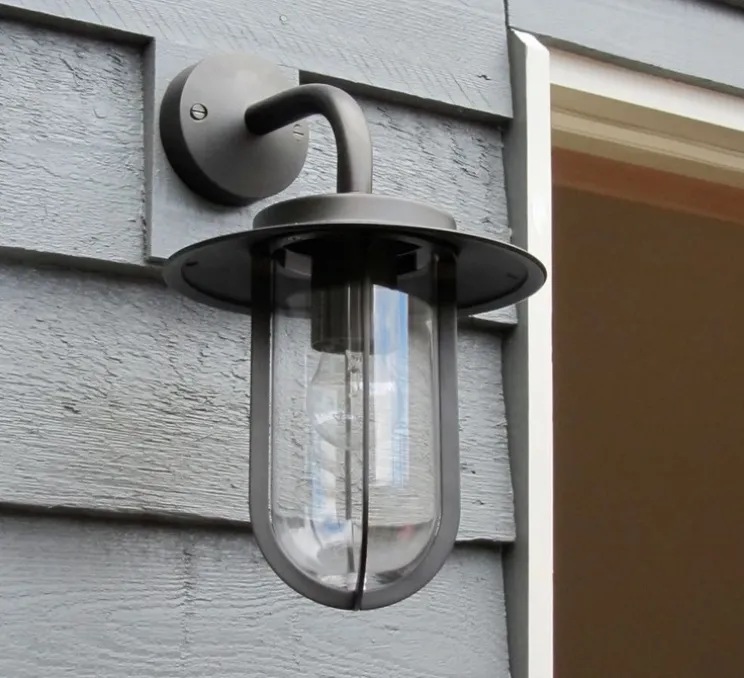 Applique d'extérieur, Montparnasse, bronze, IP44, L20,5cm, H33cm - Astro Lighting