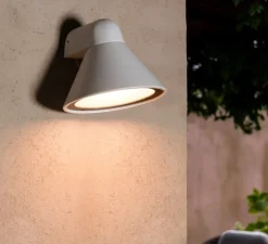 Applique*Faro Applique d'extérieur, Pals, , IP65, L25cm, H26cm - blanc