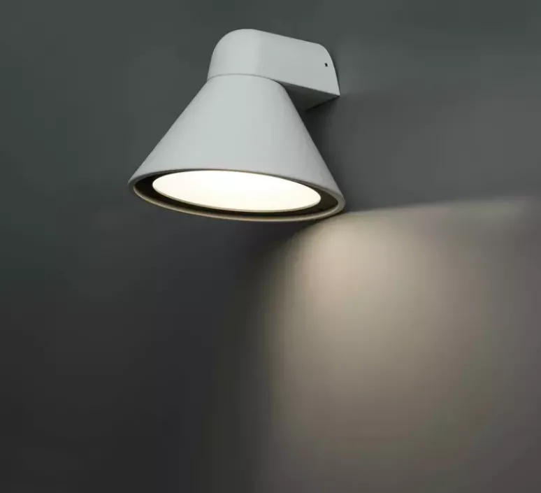 Applique*Faro Applique d'extérieur, Pals, , IP65, L25cm, H26cm - blanc