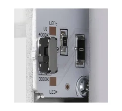 Applique d'extérieur, Pema WL, noir, IP65, LED, dim, 3000-4000K, 1420 lm, L28cm, H10cm - SLV