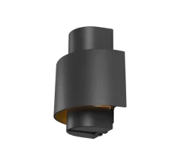 Applique*SLV Applique d'extérieur, Photoni , , IP65, L21,8cm, H22,5cm - noir