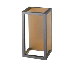 Applique*SLV Applique d'extérieur, Quadrulo, , IP55, LED, 3000K, 270 lm, L12,5cm, H25cm - anthracite