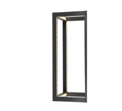 Applique*SLV Applique d'extérieur, Quadrulo, , IP55, LED, 3000K, 270 lm, L12,5cm, H25cm - anthracite