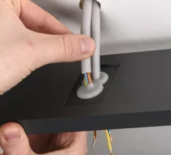 Applique*SLV Applique d'extérieur, Quadrulo, , IP55, LED, 3000K, 270 lm, L12,5cm, H25cm - anthracite