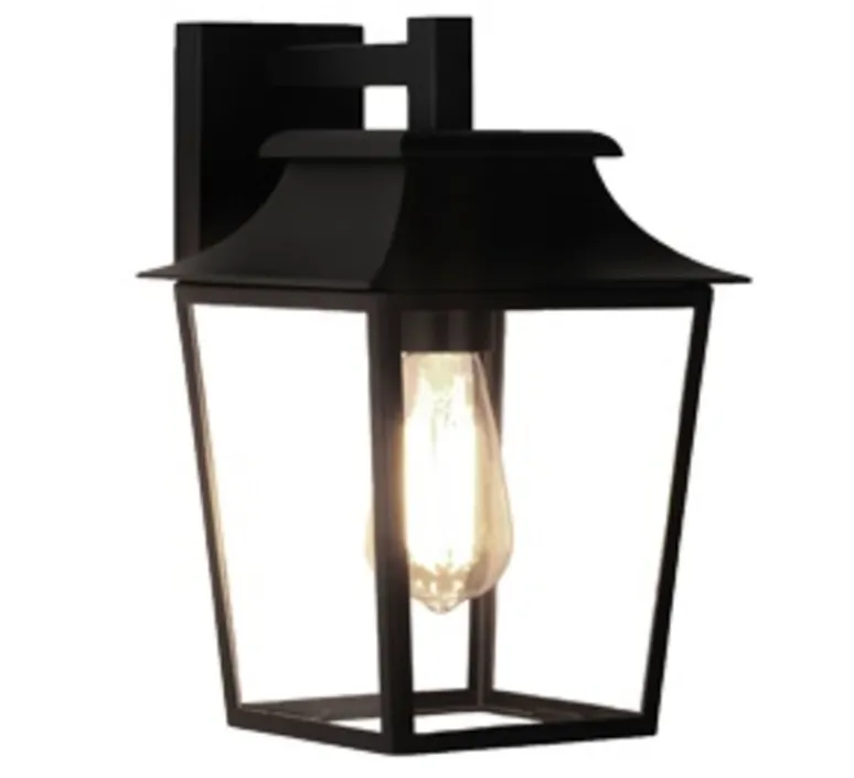 Applique*Astro Applique d'extérieur, Richmond Lantern 254, , IP23, L25cm, H39cm - Noir