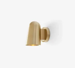 Applique d'extérieur, Solid SC105, laiton, IP44, L9,5cm, H15cm - Andtradition