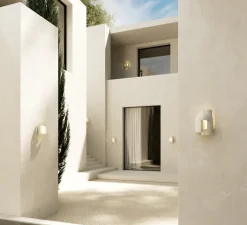 Applique*DCW éditions Paris Applique d'extérieur, Soul Story 1 outdoor, , IP64, LED, dim, 2700K, 250 lm, L18,7cm, H28,7cm - blanc