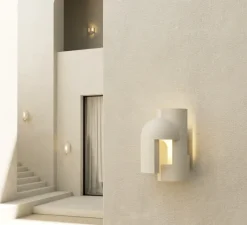 Applique*DCW éditions Paris Applique d'extérieur, Soul Story 1 outdoor, , IP64, LED, dim, 2700K, 250 lm, L18,7cm, H28,7cm - blanc