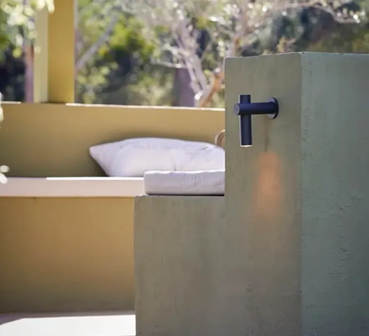 Applique d'extérieur, Tik A-4090X, noir anthracite, IP65, LED, 3000K, 300 lm, Ø3,5cm, H15,5cm - Estiluz