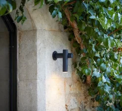 Applique d'extérieur, Tik A-4090X, noir anthracite, IP65, LED, 3000K, 300 lm, Ø3,5cm, H15,5cm - Estiluz