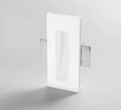 Applique encastrable, Laura QL1, blanc, L11cm, H24,5cm - Nedgis