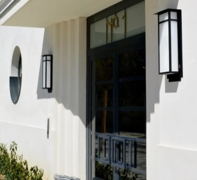 Applique*Raphaël Armand Applique extérieur, Corvus 560, , IP44, LED, 2700K, 2400lm, L26cm, H56cm - noir