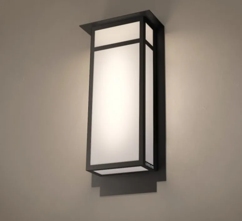 Applique*Raphaël Armand Applique extérieur, Corvus 560, , IP44, LED, 2700K, 2400lm, L26cm, H56cm - noir