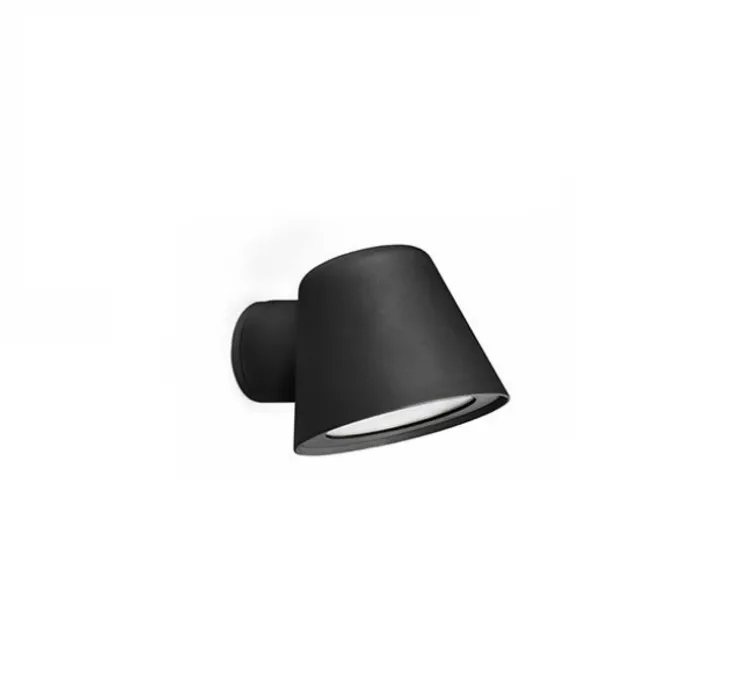 Applique extérieur, Gina, Ip44, noir, Ø11,5cm - FARO