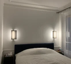 Applique*Sammode Applique, G3, , Dimmable LED, 2700K, 1500lm, L39,5cm, H20cm - Pierre Guariche - noir