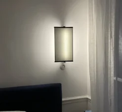 Applique*Sammode Applique, G3, , Dimmable LED, 2700K, 1500lm, L39,5cm, H20cm - Pierre Guariche - noir