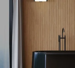 Applique*Nemo Lighting Applique, La Roche, le Corbusier, , LED, 2700k, 1650lm, Ø4,5cm, H37cm - Noir mat