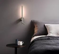 Applique*Astro Applique, liseuse, Baton, , LED, 2700K, 191+90 lm, L9cm, H50,8cm - nickel