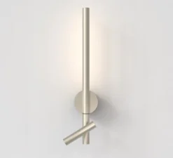 Applique*Astro Applique, liseuse, Baton, , LED, 2700K, 191+90 lm, L9cm, H50,8cm - nickel
