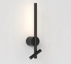 Applique*Astro Applique, liseuse, Baton, , LED, 2700K, 191+90 lm, L9cm, H50,8cm - noir mat