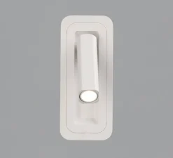 Applique, liseuse, Boheme, blanc, LED, 3000K, 315 lm, L7,5cm, H18cm - ACB