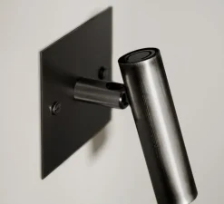 Applique, liseuse, Book, laiton noir, L9cm, H11,8cm - Contain