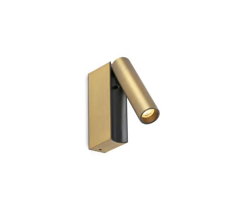 Applique*Faro Applique, Liseuse, Cronos, , LED, 2700K, 394 lm, L3cm, H12,1cm - bronze