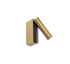 Applique*Faro Applique, Liseuse, Cronos, , LED, 2700K, 394 lm, L3cm, H12,1cm - bronze